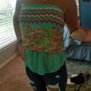 Papaya Halter top shirt